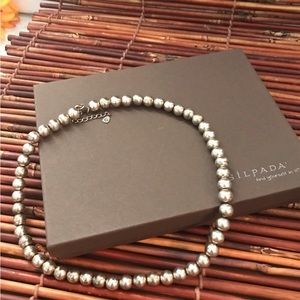 Silpada Sterling Silver .925 Silver Bead Ball Chain Necklace